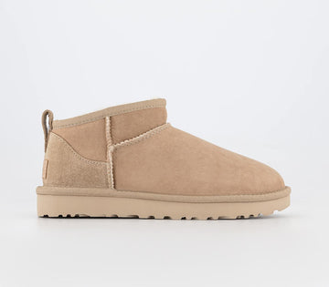 Womens UGG Classic Ultra Mini Boots Sand