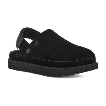 UGG Women's Goldenstar Clog Black Suede