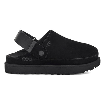 UGG Women's Goldenstar Clog Black Suede
